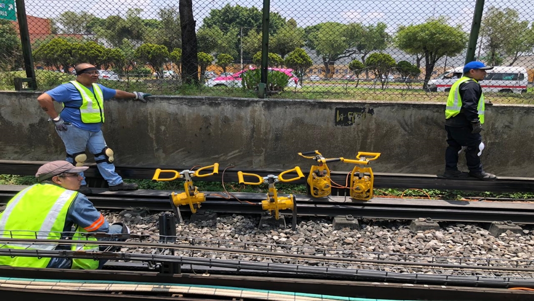 Foto Concluyen trabajos de mantenimiento en Línea 3 de Metro CDMX 22 julio 2019