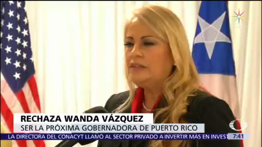 Convocan a protesta contra Wanda Vázquez en Puerto Rico