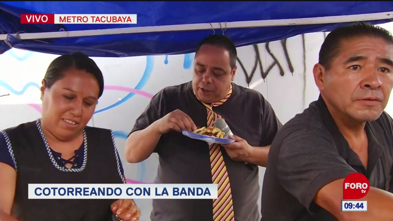 #CotorreandoconlaBanda: ‘El Repor’ suelto en Tacubaya