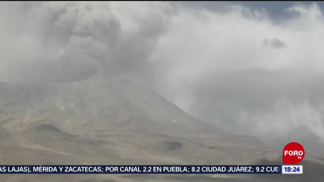 FOTO: Crece alerta por incremento de actividad del volcán Urbinas, 20 Julio 2019