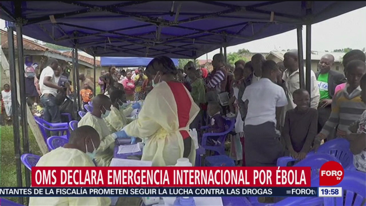 Foto: Declaran Emergencia Mundial Brote Ébola Congo 17 Julio 2019