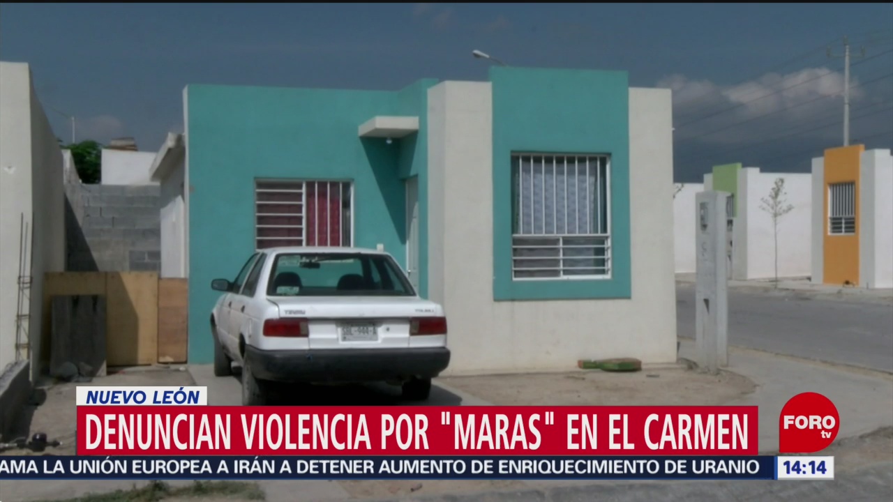 Foto: Denuncia violencia por ‘Maras’ en Nuevo León