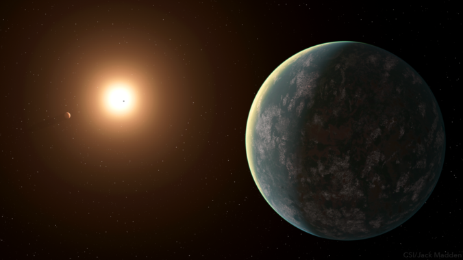 Científicos detectan vapor de agua en la atmósfera de un exoplaneta habitable