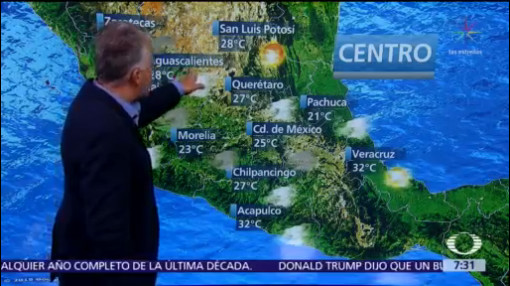 Despierta con Tiempo: Onda tropical 18 provocará lluvias en gran parte de México