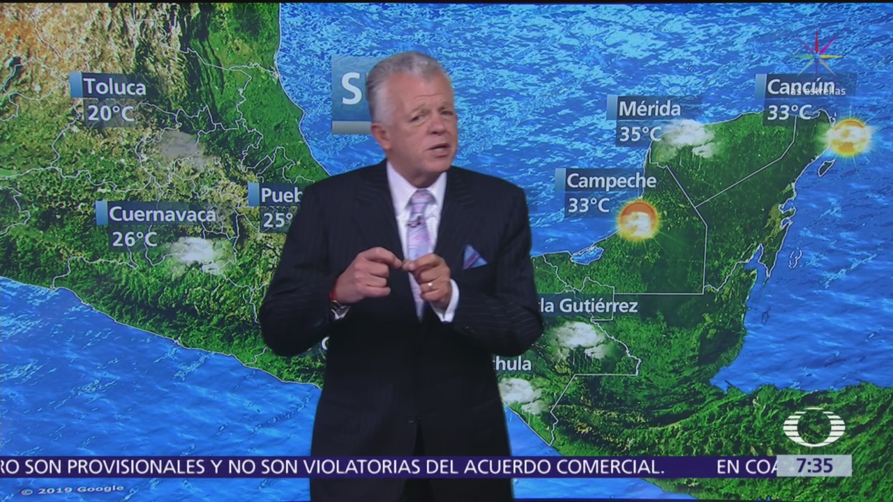Despierta con Tiempo: Prevén lluvias en Valle de México