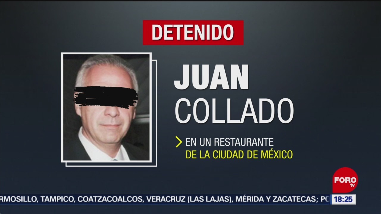 FOTO: Detiene al abogado Juan Collado por lavado de dinero