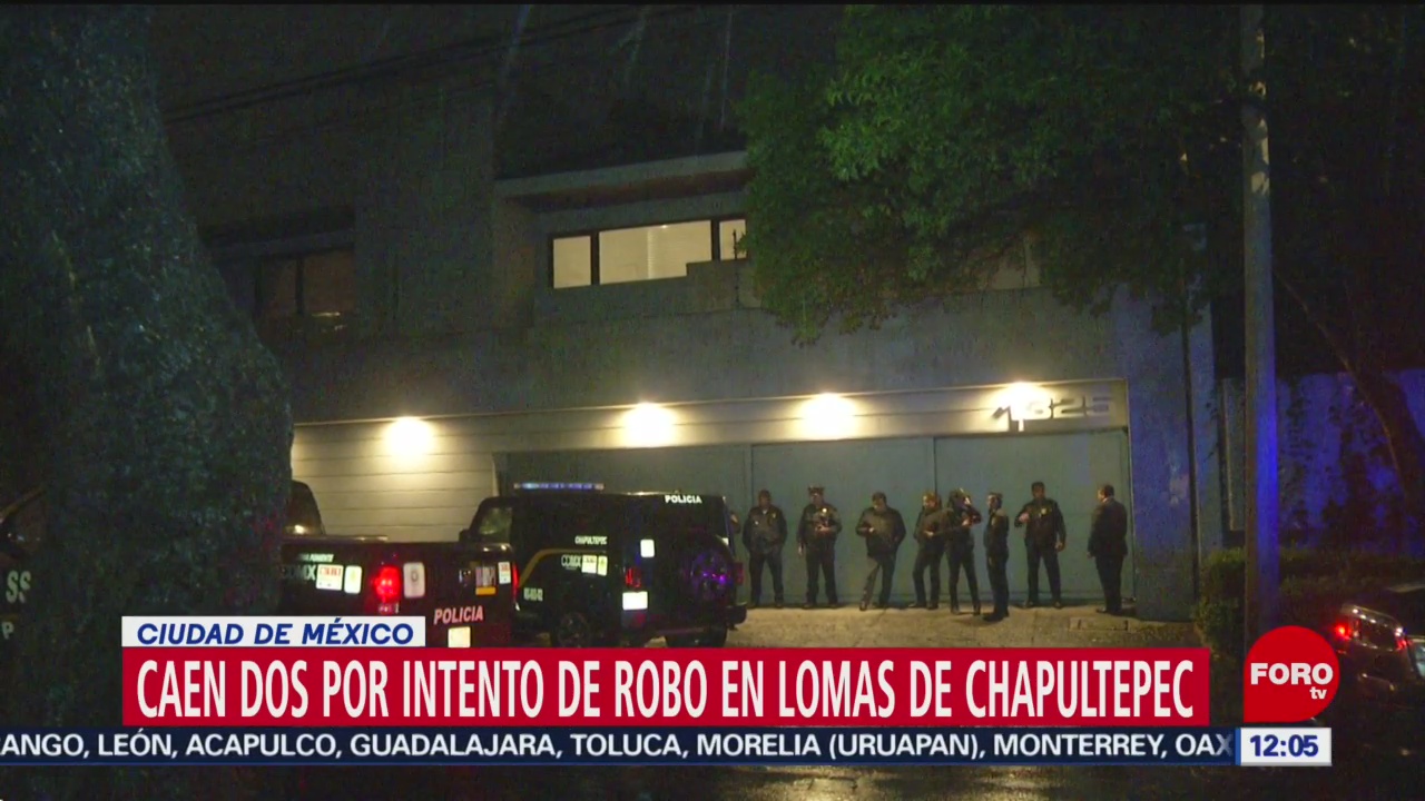 Detienen a 2 extranjeros por intento de robo a casa de Angélica Rivera