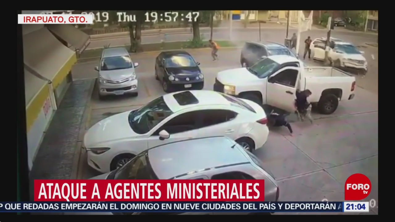 Foto: Video Ataque Agentes Ministeriales Irapuato 12 Julio 2019