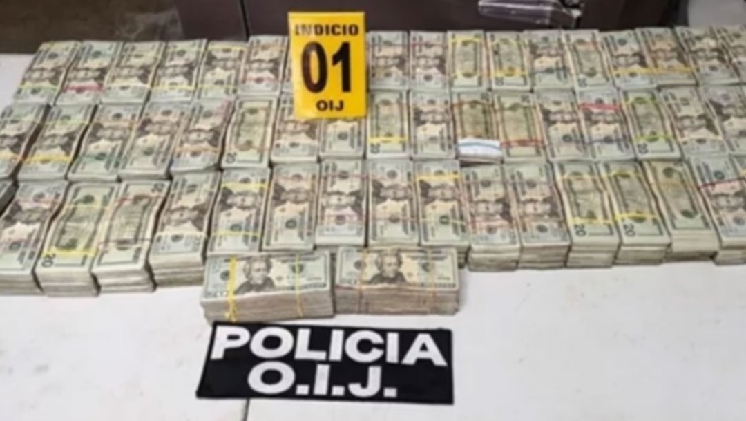 Foto: Las autoridades de Costa Rica detienen a dos mexicanos que transportaban 84 mil dólares ocultos en una avioneta, julio 6 de 2019 (Foto: periodicocorreo)