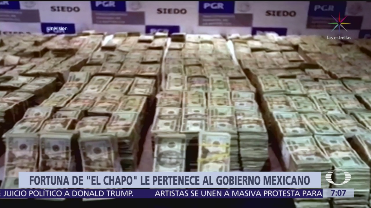 Dinero de ‘El Chapo’ debe ser para gobierno mexicano, dice abogado