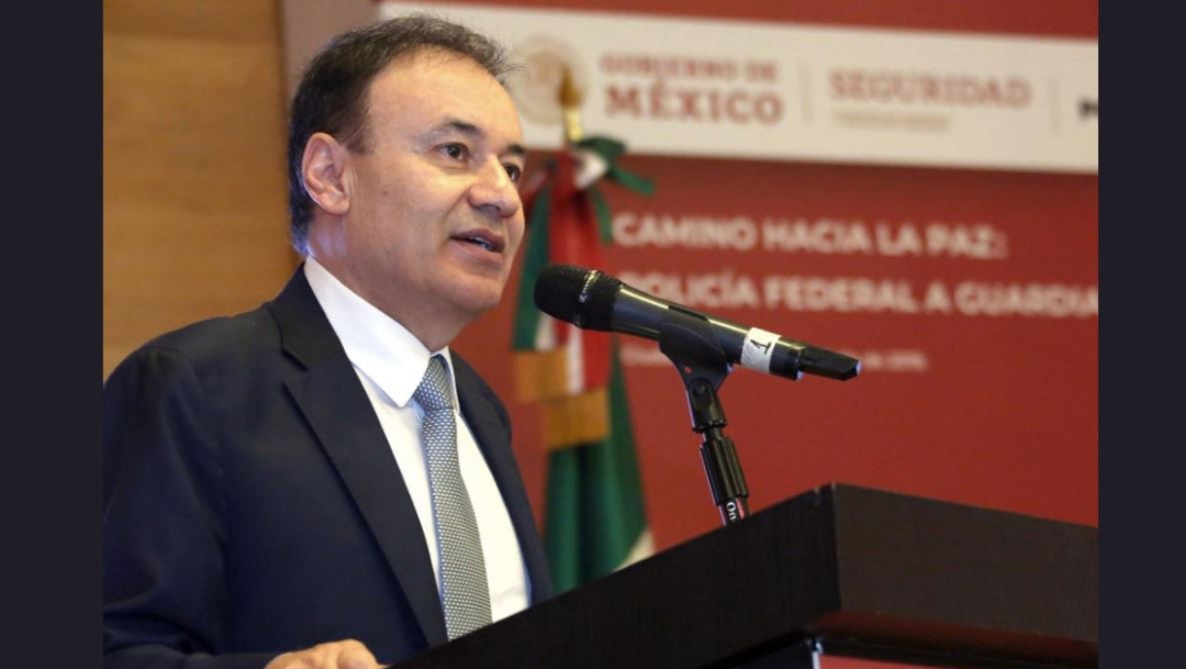 Alfonso Durazo, secretario de Seguridad Pública, el 13 de julio 2019