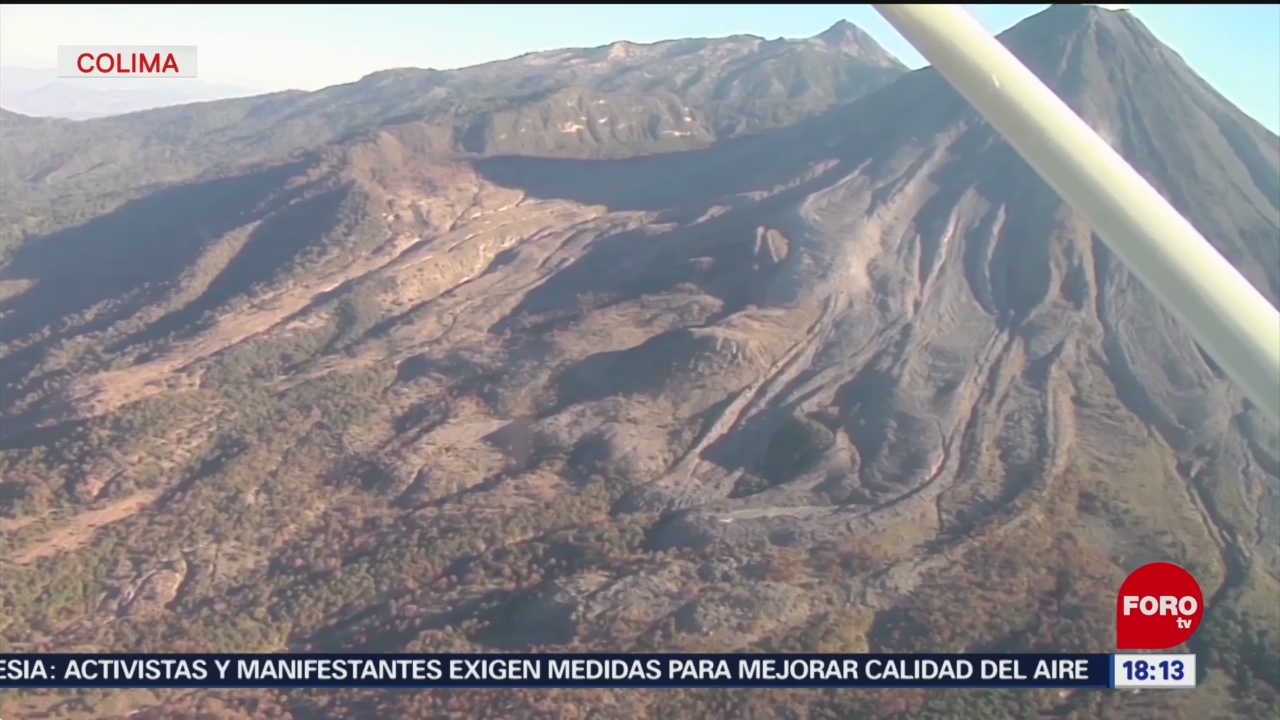 Foto: Elaborarán plan de seguridad para el Volcán de fuego de Colima
