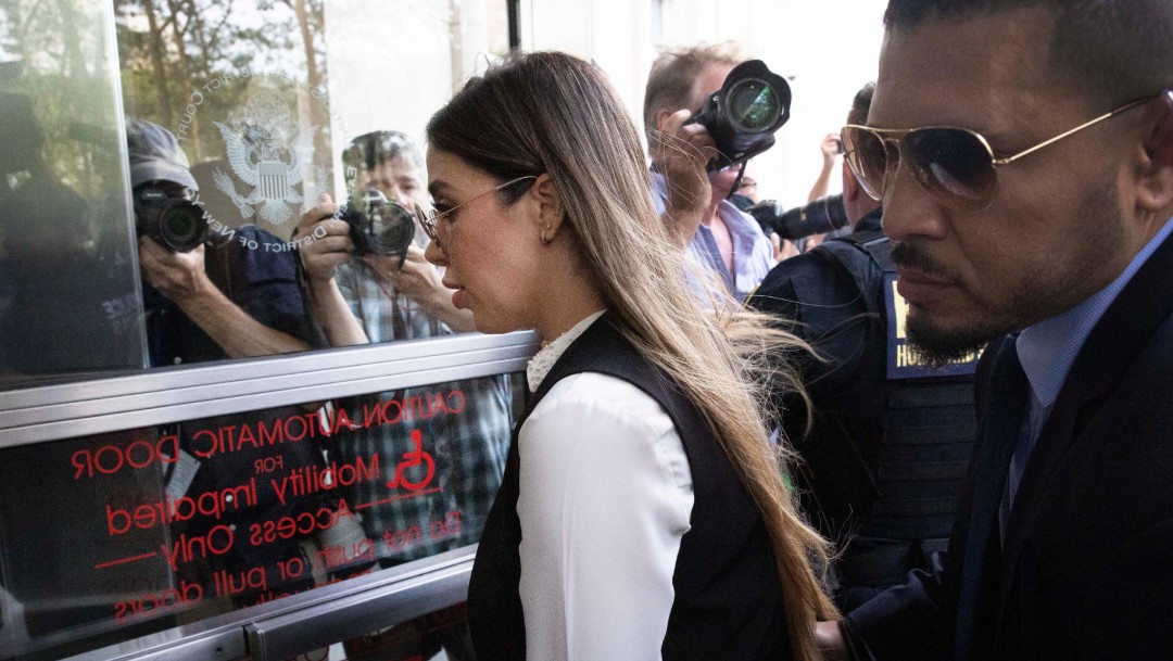 Foto: Emma Coronel llega a la corte donde se dictará sentencia a El Chapo, 17 de julio de 2019, Nueva York 