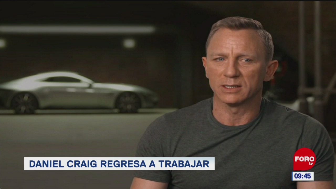#EspectáculosenExpreso: Daniel Craig regresa a trabajar