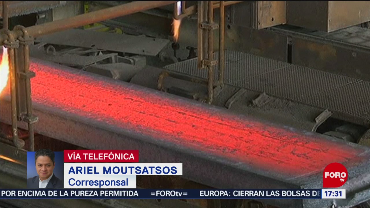 Foto: EU anuncia impuestos a productos de acero en México