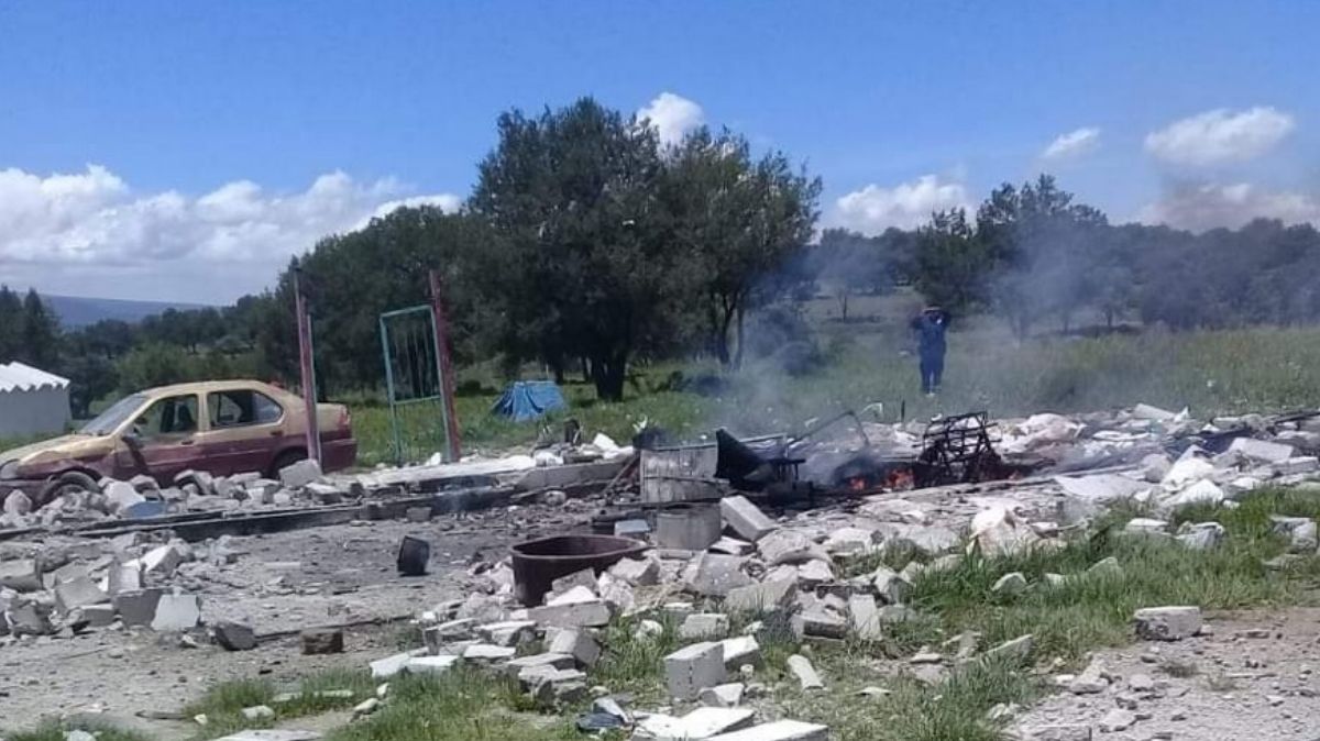explosión de polvorín en Tlaxcala