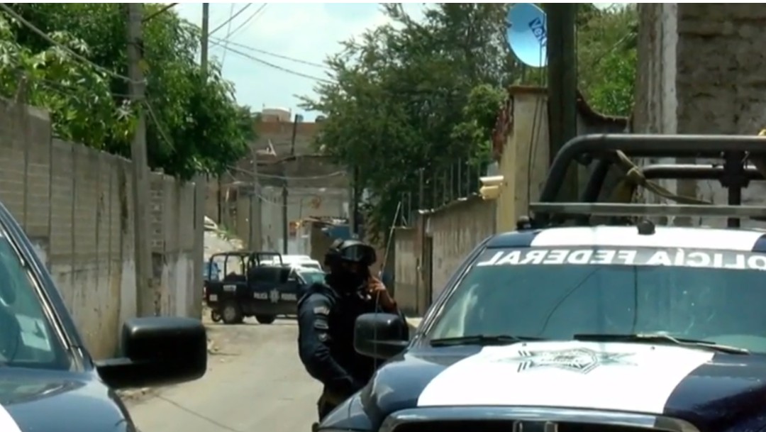 Foto: Policías en finca de Tonalá, Jalisco, 23 de julio de 2019