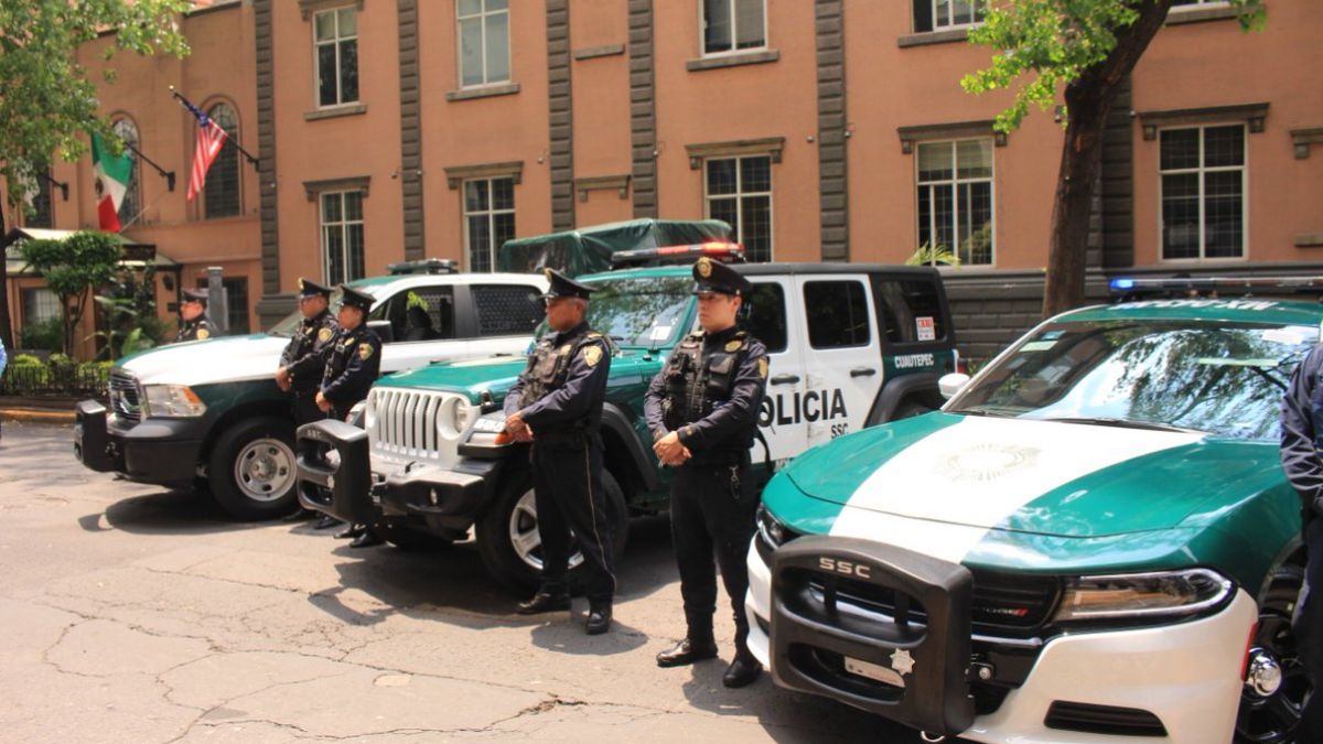 Foto: Presentan las nuevas patrullas de la Policía de la Ciudad de México. El 9 de julio de 2019