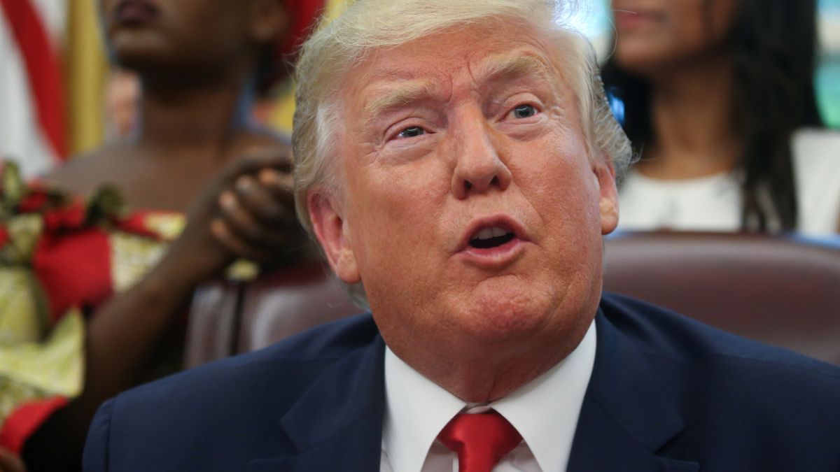 Foto del 17 de julio de 2019. Donald Trump, presidente de Estados Unidos. Reuters