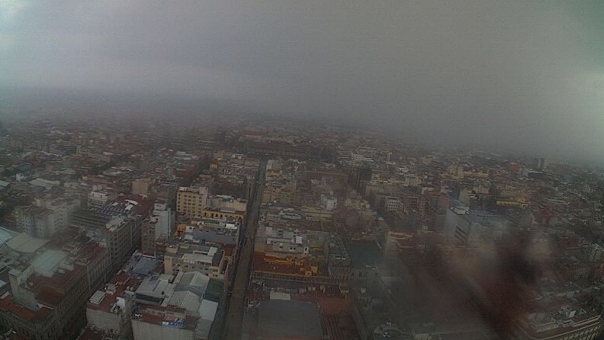 Activan alerta amarilla por lluvia en la Ciudad de México