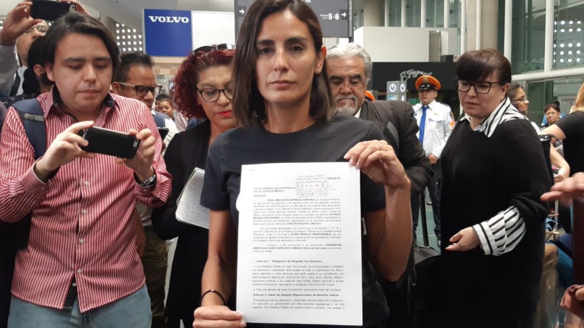 Paola Espinosa denuncia amenazas contra ella y su familia