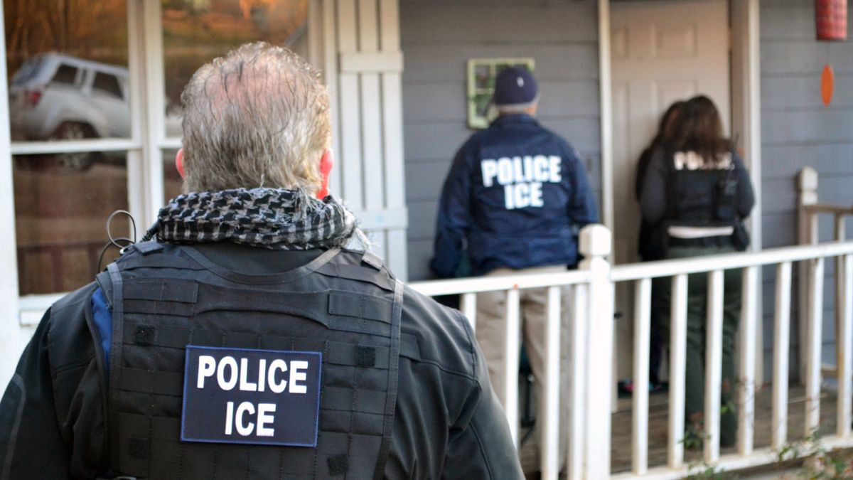 Foto: Operativo de la agencia ICE en la ciudad de Atlanta, en Georgia, EEUU. El 9 de febrero de 2017