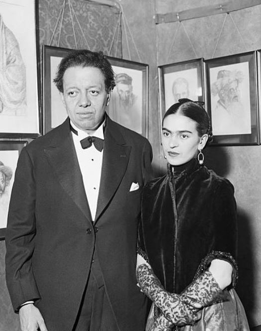 Frida Kahlo se casó con el muralista Diego Rivera en 1929