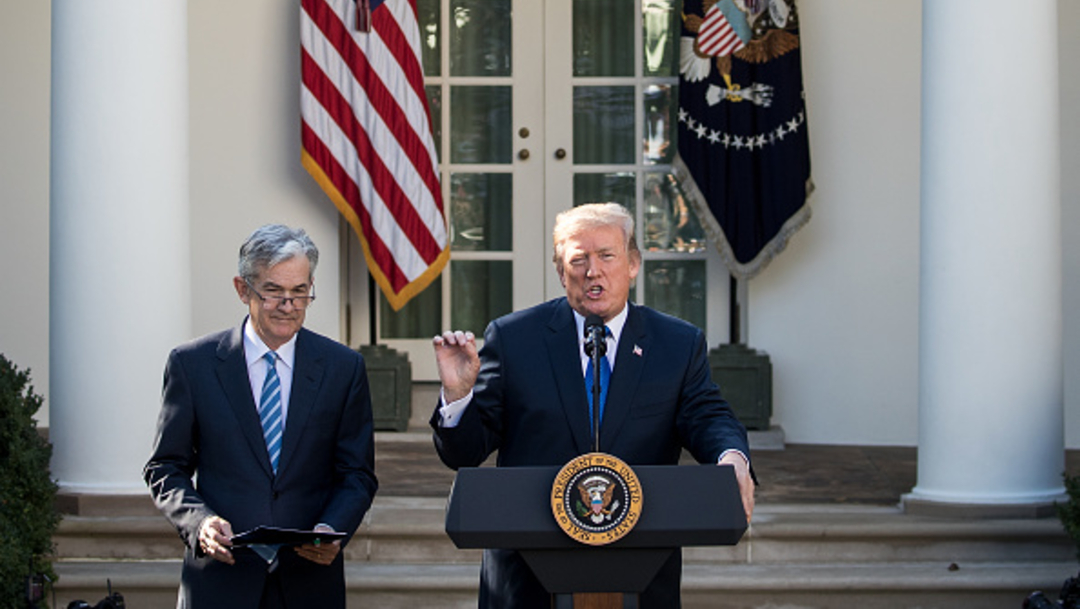 Foto: Trump dijo que a pesar de la Fed están “ganando”, 31 de julio de 2019, (Getty Images, archivo)