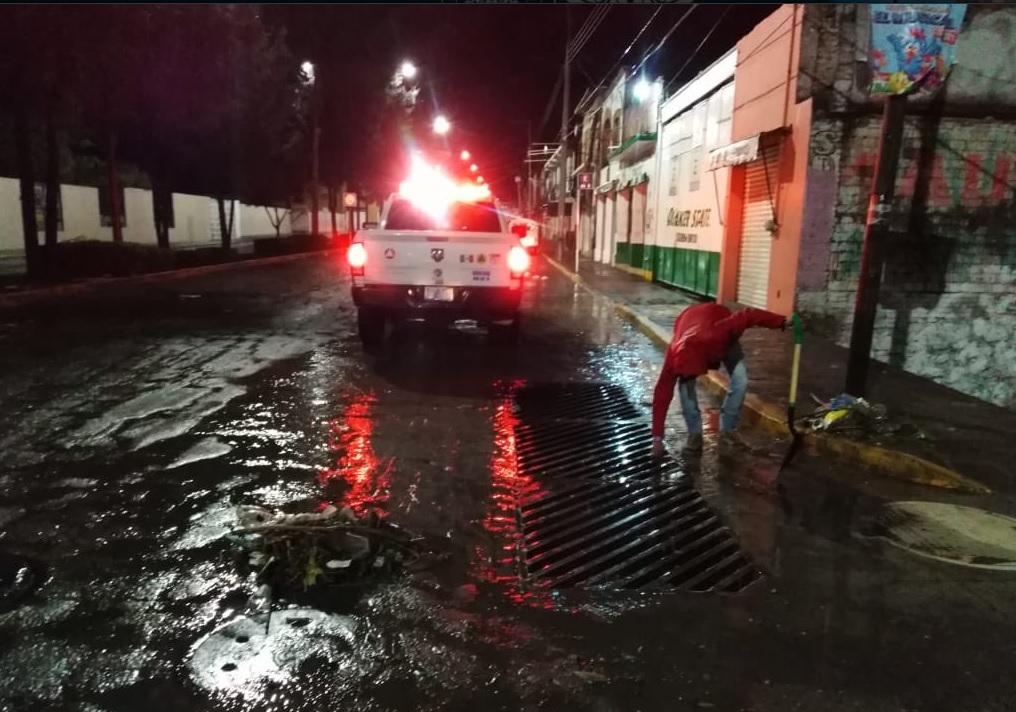 Foto: granizada en San Miguel de Allende, 1 de julio 2019. Twitter @GobSMA