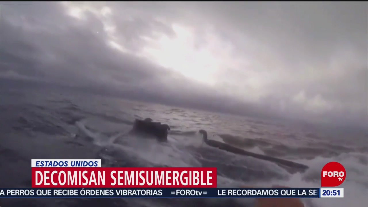 Foto: Guardia Costera Detiene Submarino Transportaba Droga 11 Julio 2019