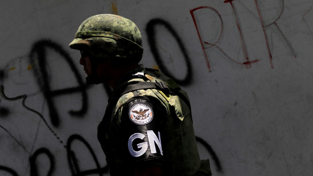 Foto: Miembro de la Guardia Nacional, 5 de junio de 2019, Ciudad de México