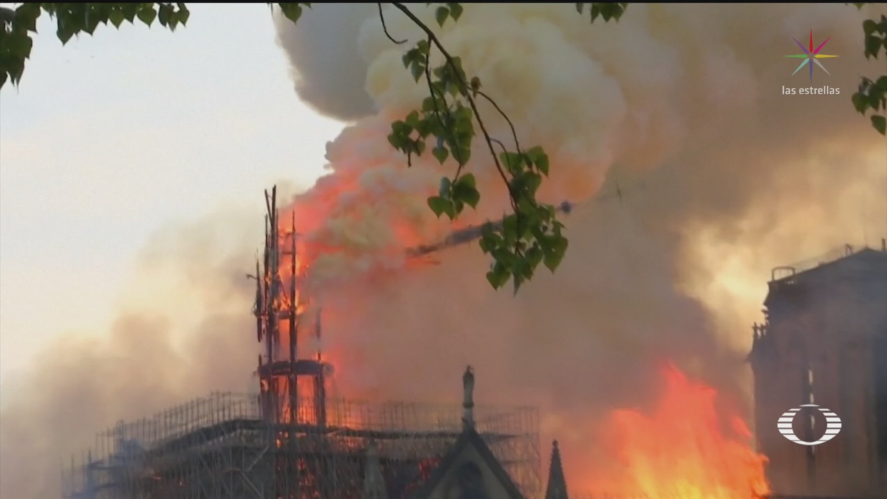 Foto: Qué Ocasiono Incendio Notre Dame 17 Julio 2019