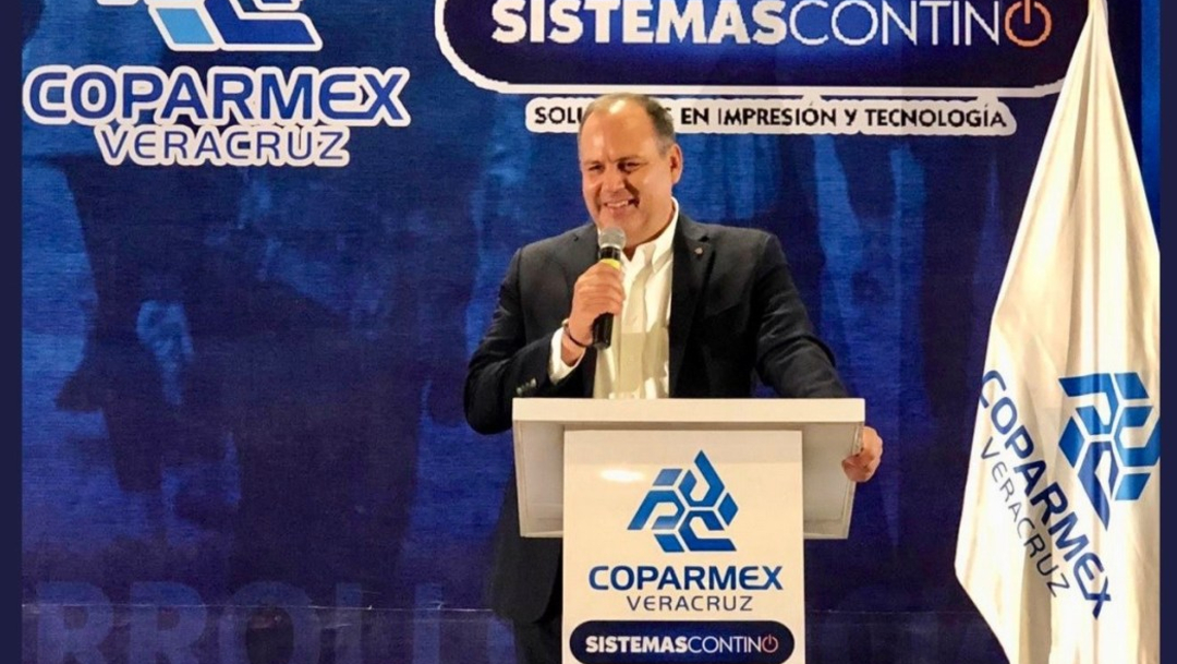 Foto: Gustavo de Hoyos condenó la ampliación de mandato en Baja California, 24 de julio de 2019 (Twitter @Coparmex)