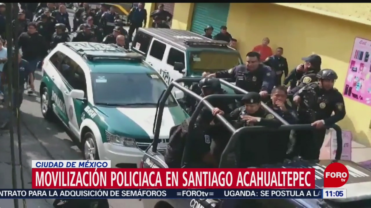 Habitantes de Santiago Acahualtepec agreden a policías; evitaban detención de una persona