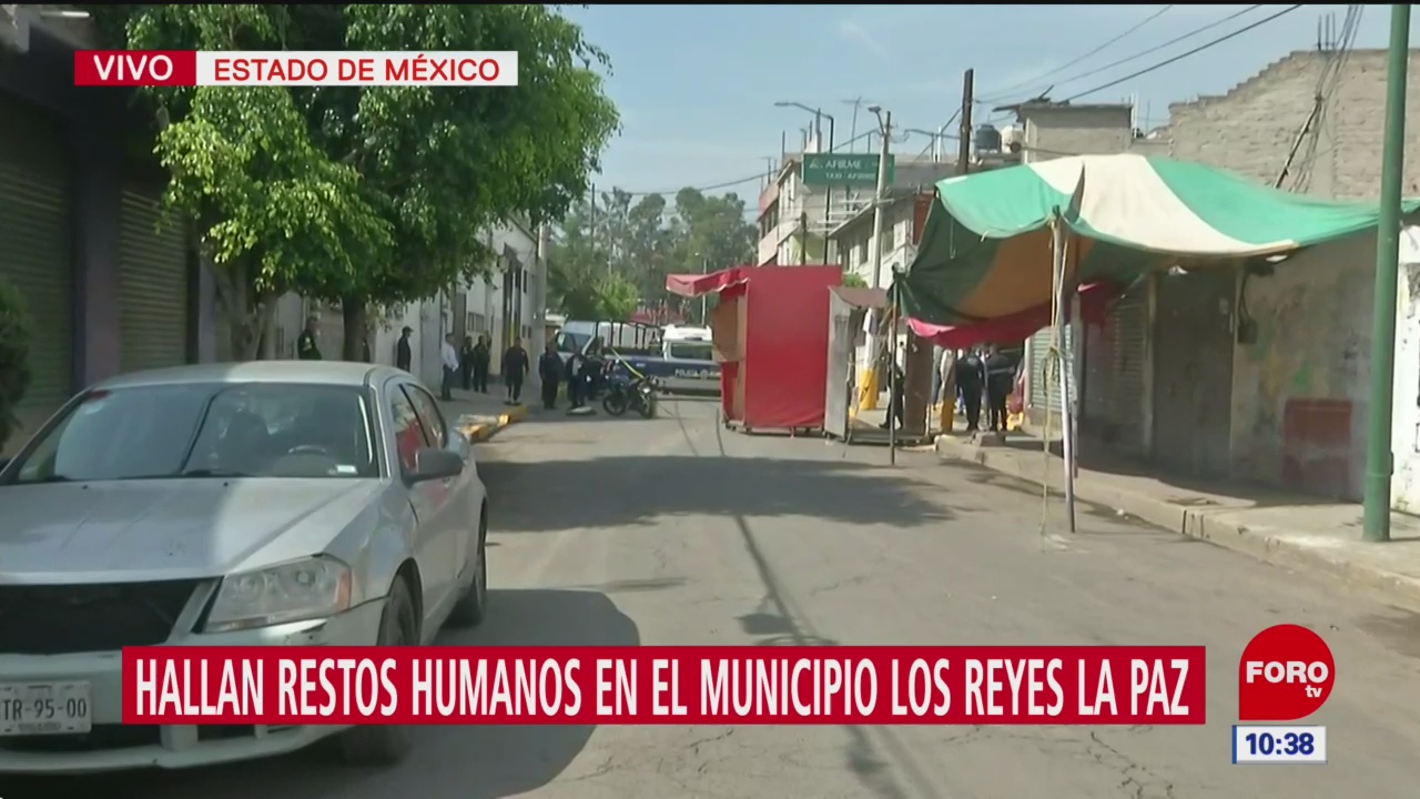 Hallan restos humanos en Los Reyes la Paz, Edomex