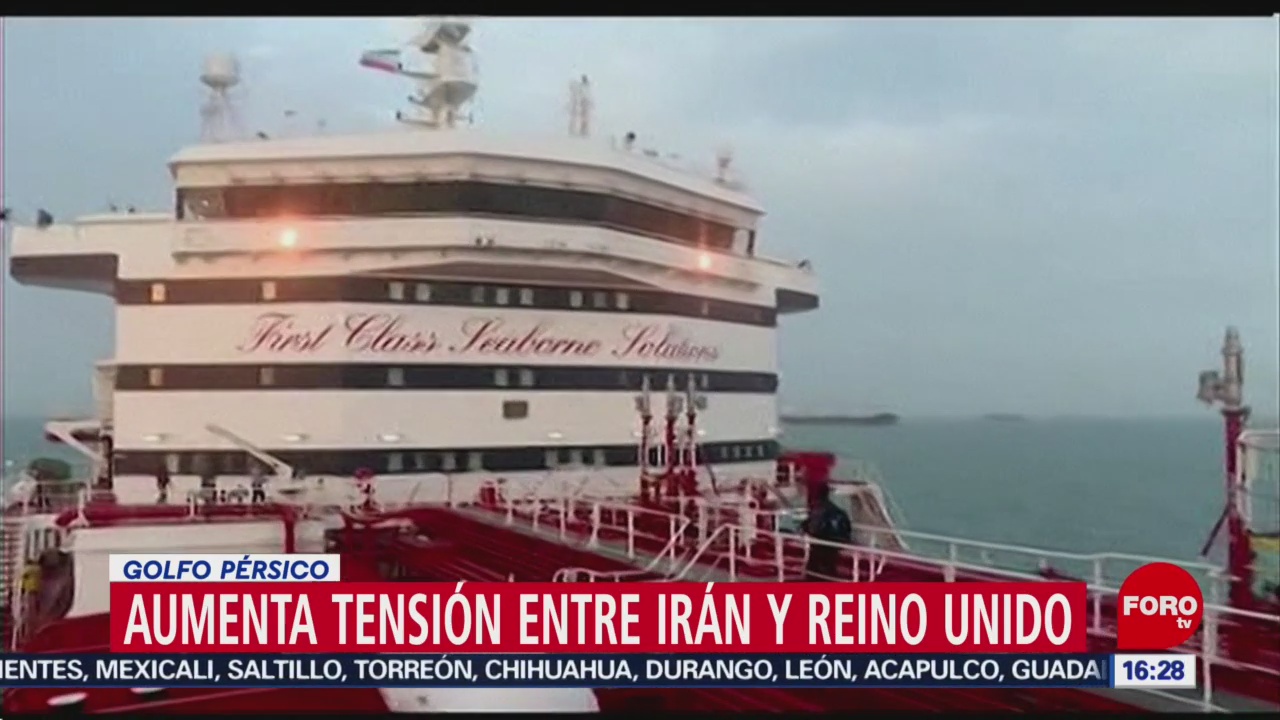 FOTO: Hay presión mundial para que Irán libere buque petrolero británico, 21 Julio 2019