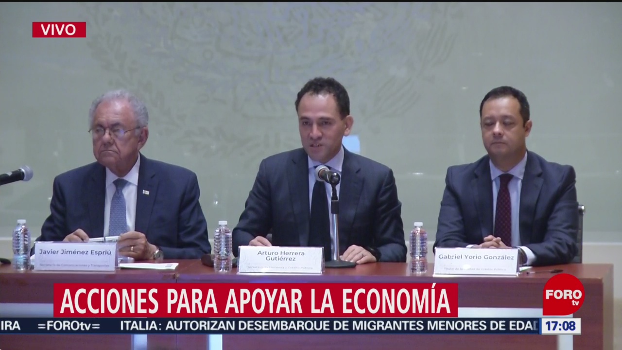 Foto: Arturo Herrera Confirma Gabriel Yorio González Como Subsecretario Hacienda,