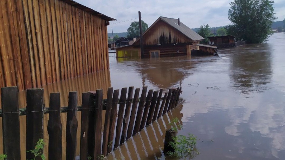 Foto: Inundaciones a Irkutsk, Rusia, 30 de junio de 2019, Rusia