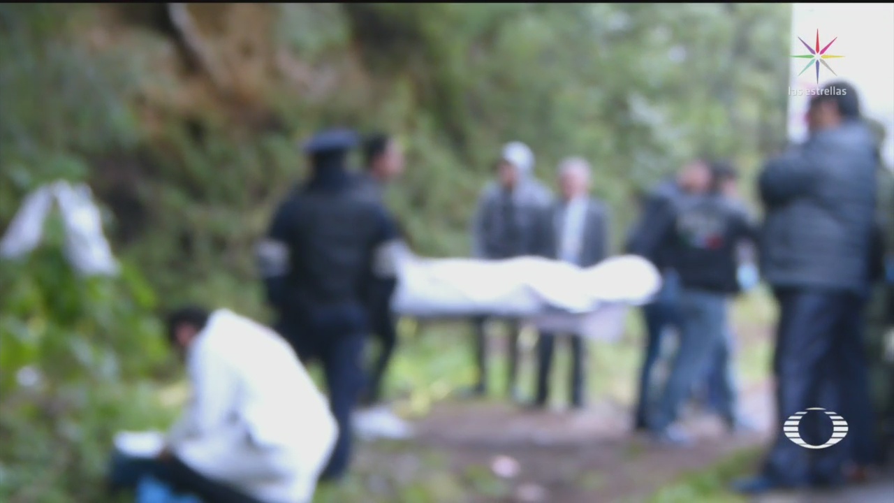 Foto: Investigan hallazgo de cuatro cuerpos en el Ajusco