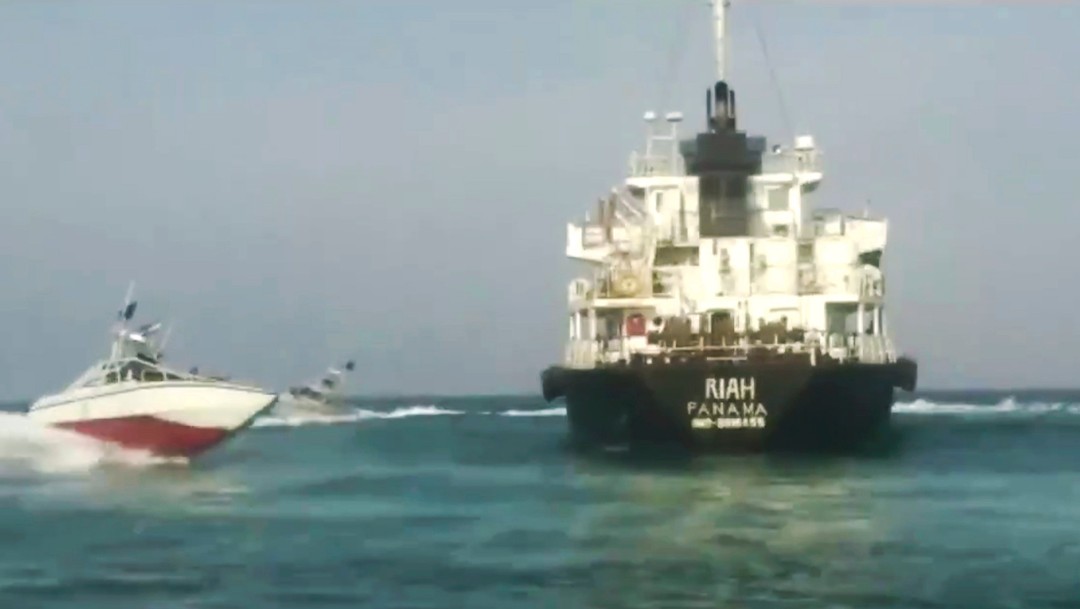 Foto: Irán captura a buque petrolero, 18 de julio de 2019