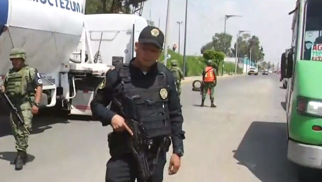 Foto: Guardia Nacional realiza retenes en Iztapalapa, 5 de julio de 2019, Ciudad de México