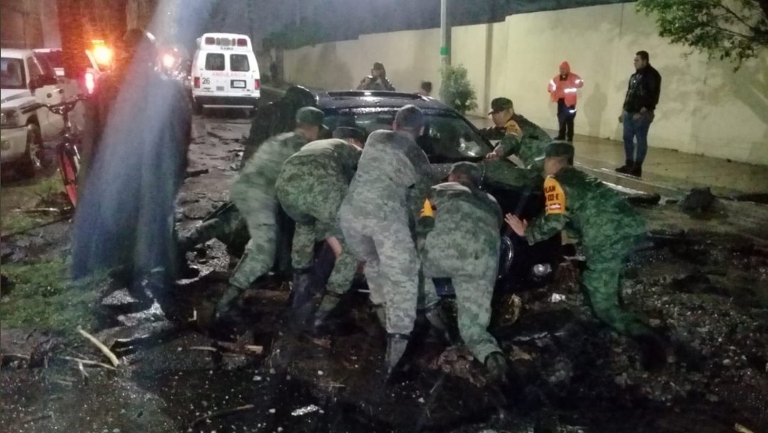 Lluvias provocan inundaciones en Tlajomulco de Zúñiga, Jalisco