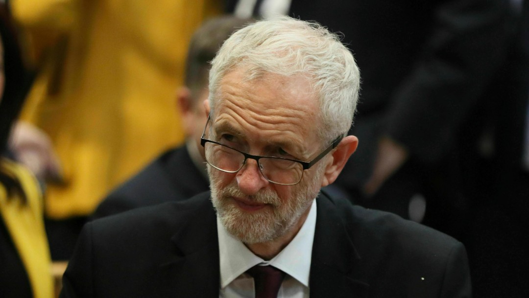 Foto: Jeremy Corbyn, líder del Partido Laborista británico, 24 de abril de 2019, Inglaterra