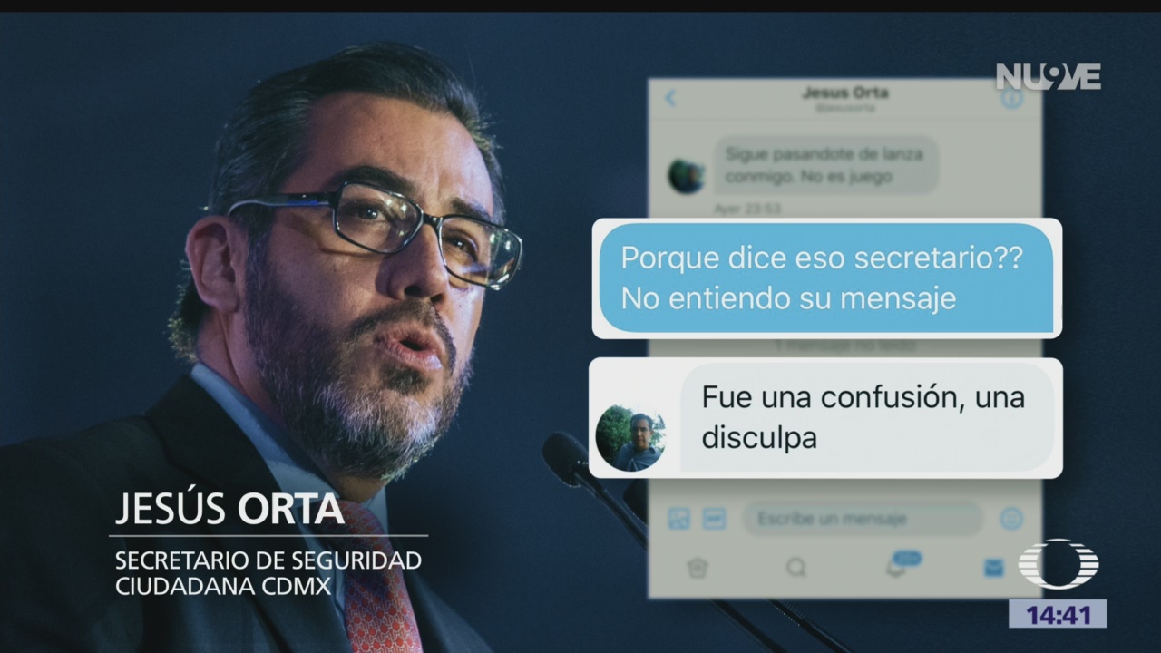 Jesús Orta amenazó Twitter periodista Carlos Jiménez