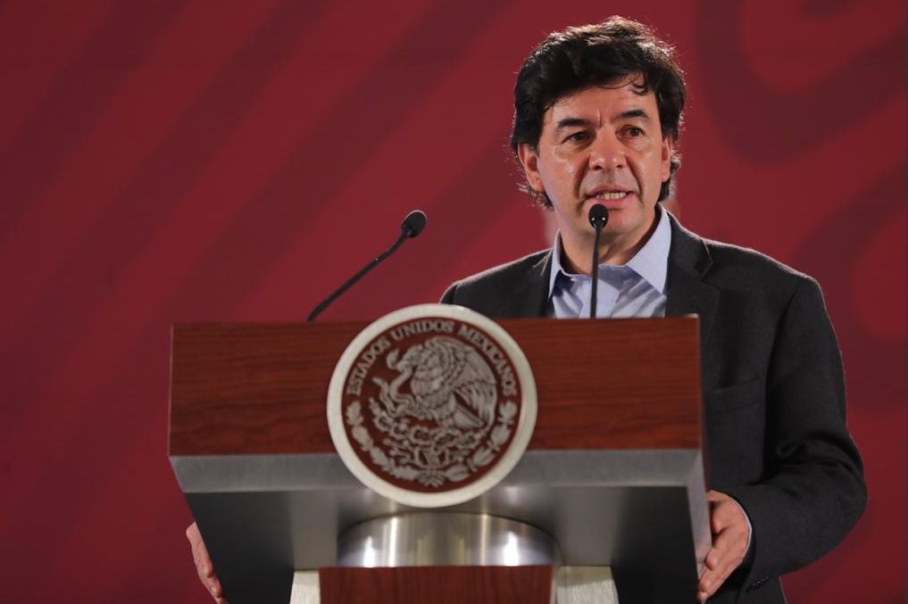 Foto: Jesús Ramírez, vocero del Gobierno de la República, 14 de mayo 2019. Twitter @JesusRCuevas