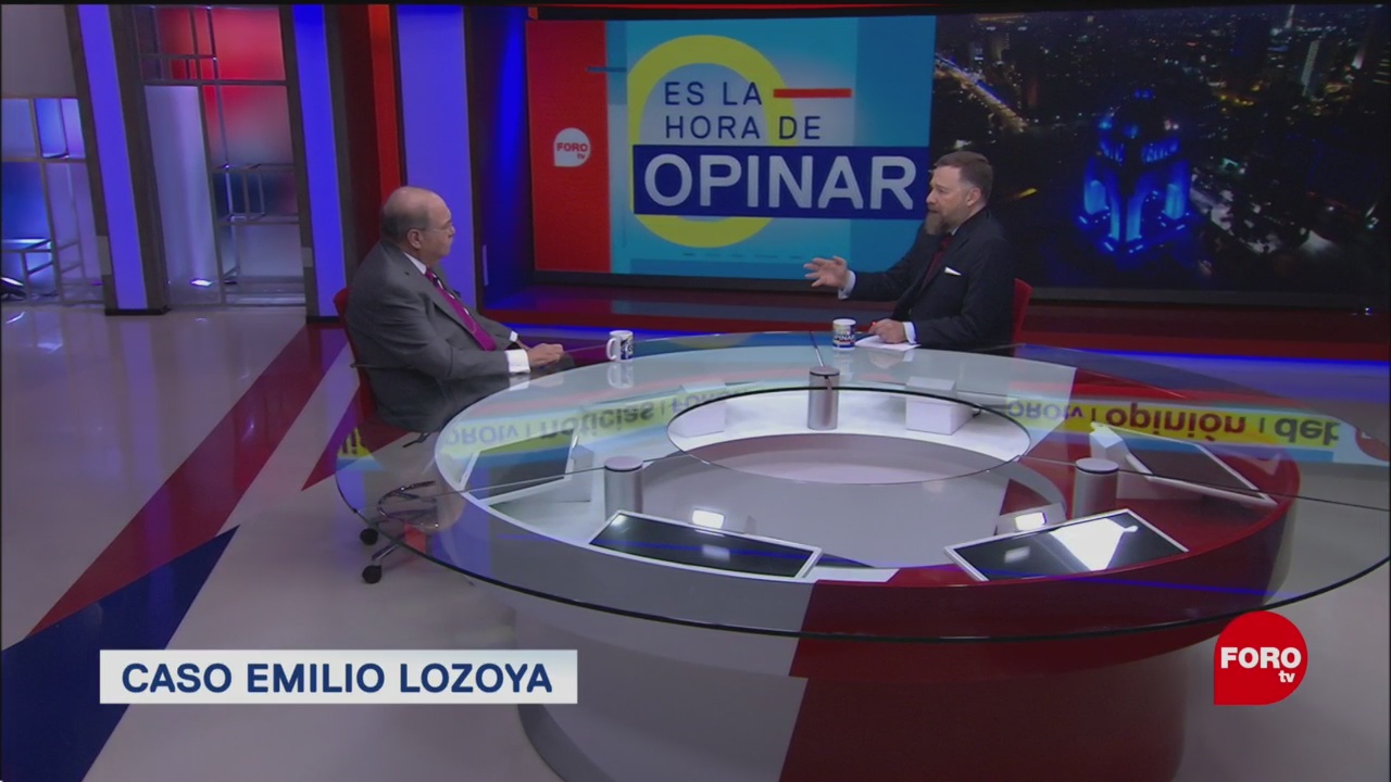 Foto: Leo Zuckermann Entrevista Abogado Emilio Lozoya, Javier Coello Trejo 11 Julio 2019