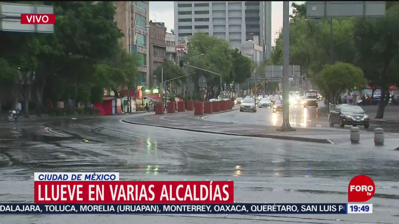 FOTO: Lluvias en varias alcaldías de la Ciudad de México, 20 Julio 2019
