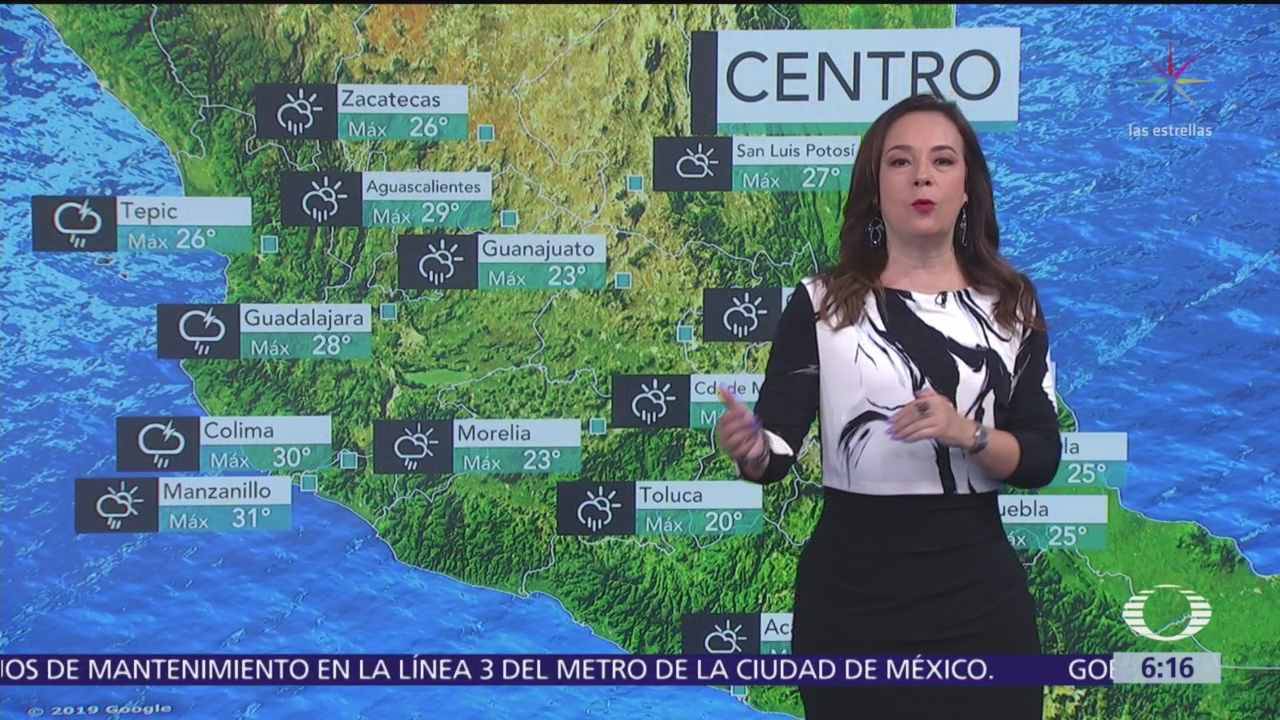 Lluvias y altas temperaturas afectarán la mayor parte de México