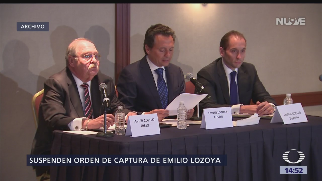 Emilio Lozoya habría obtenido suspensión definitiva a orden de captura