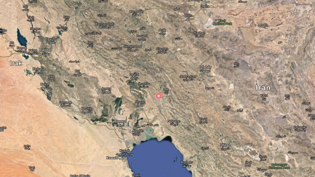 Foto: El sismo sacudió la ciudad de Masjid Soleiman, en la provincia de Khuzestan, Irán, 8 de julio de 2019